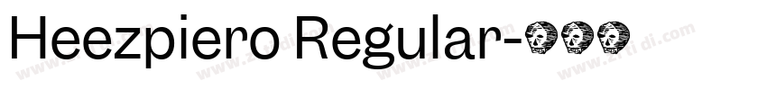 Heezpiero Regular字体转换